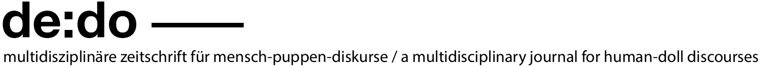 de:do a multidisciplinary journal for human-doll discourses